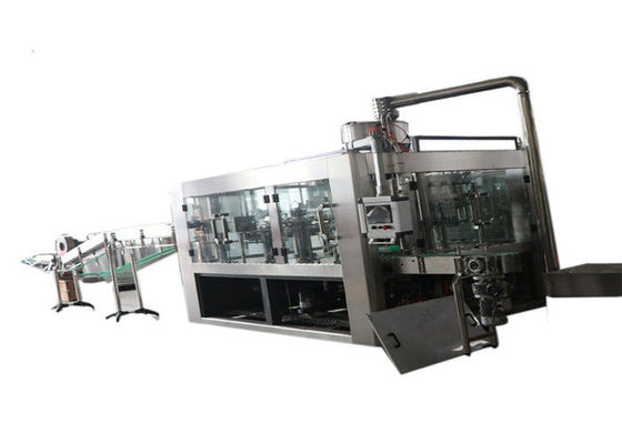 पीएलसी नियंत्रित कार्बोनेटेड शीतल पेय भरने की मशीन, सोडा बॉटलिंग उपकरण आपूर्तिकर्ता