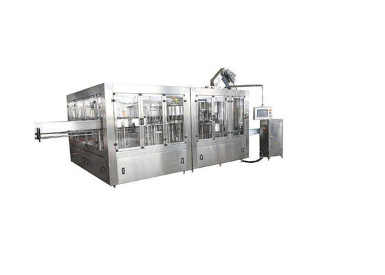 पीएलसी नियंत्रित कार्बोनेटेड शीतल पेय भरने की मशीन, सोडा बॉटलिंग उपकरण आपूर्तिकर्ता