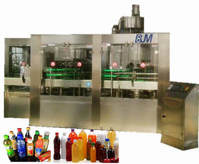 चाय / रस भरने की मशीन 1000BPH - 24000BPH आपूर्तिकर्ता